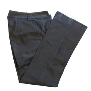 Banana Republic Sheen Trousers Lined Gray/Green Size 6